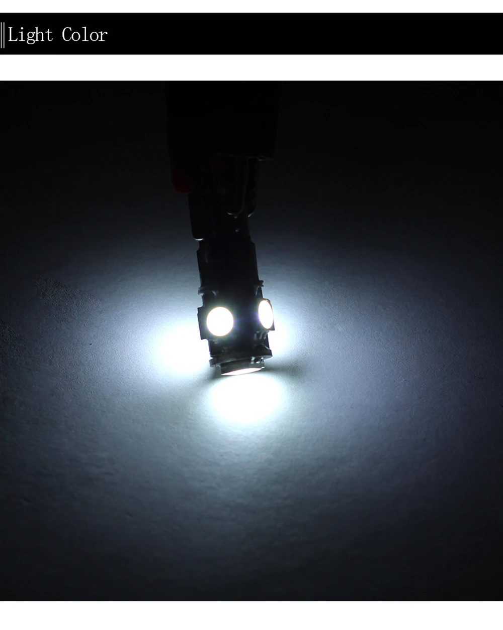 Автомобильные габаритные лампы Ba9s T4w 5050 SMD 5 светодиодный башенный 96 люмен автоматический клиновой маркер светильник светодиодный лампочка 12 В постоянного тока Белый Синий Желтый Красный 1 шт