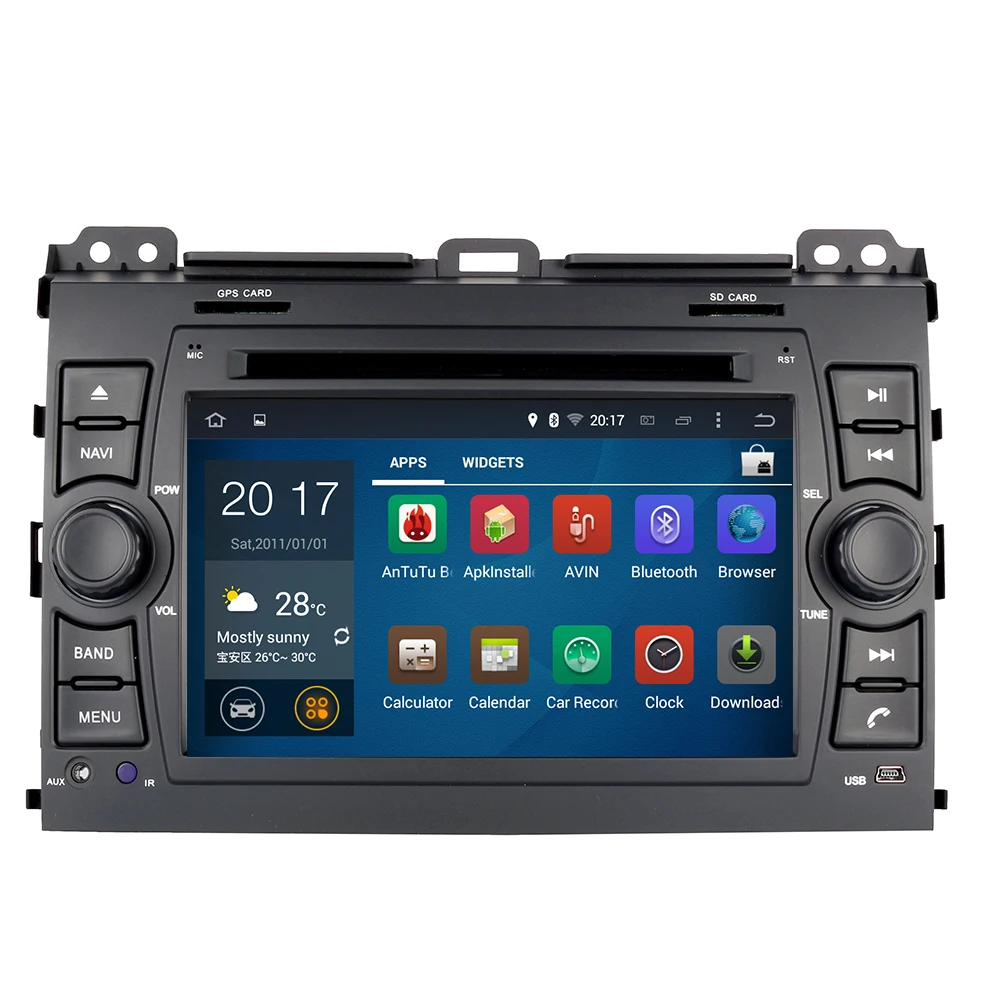 Android 10 автомобильный DVD плеер для Toyota Land Cruiser Prado 120 2002 2009/ Lexus GX470 dvd 3G dvr магнитофон