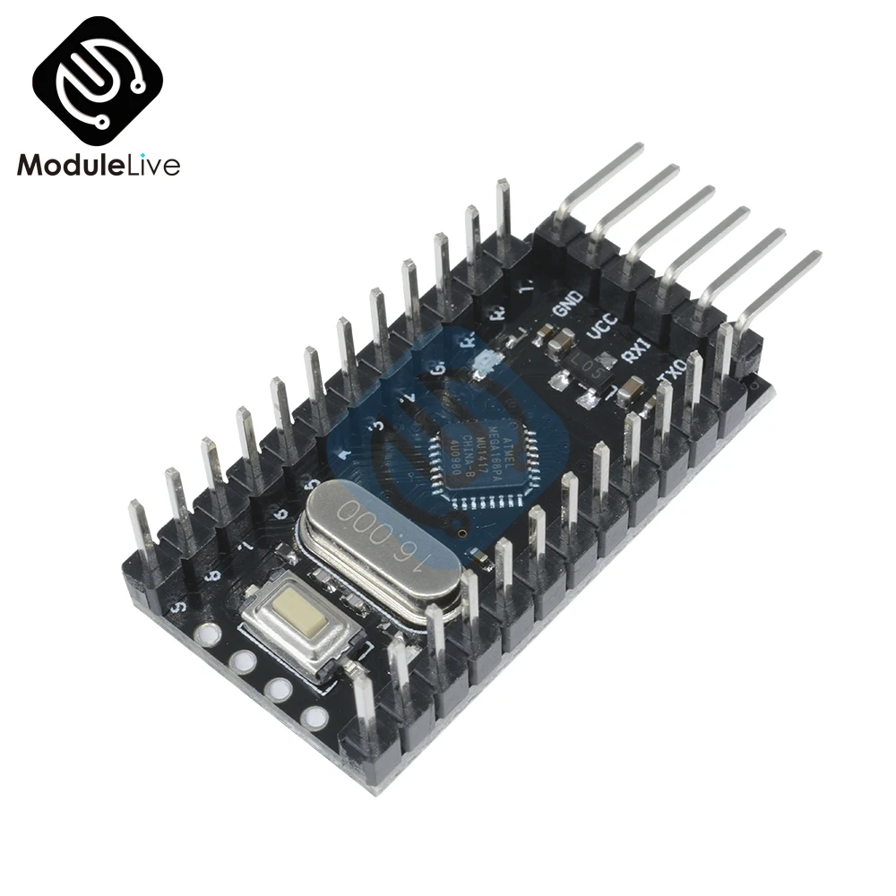 Мини модуль Atmega168 16M 5V с кварцевым генератором для Arduino Nano замена Atmega328 детали