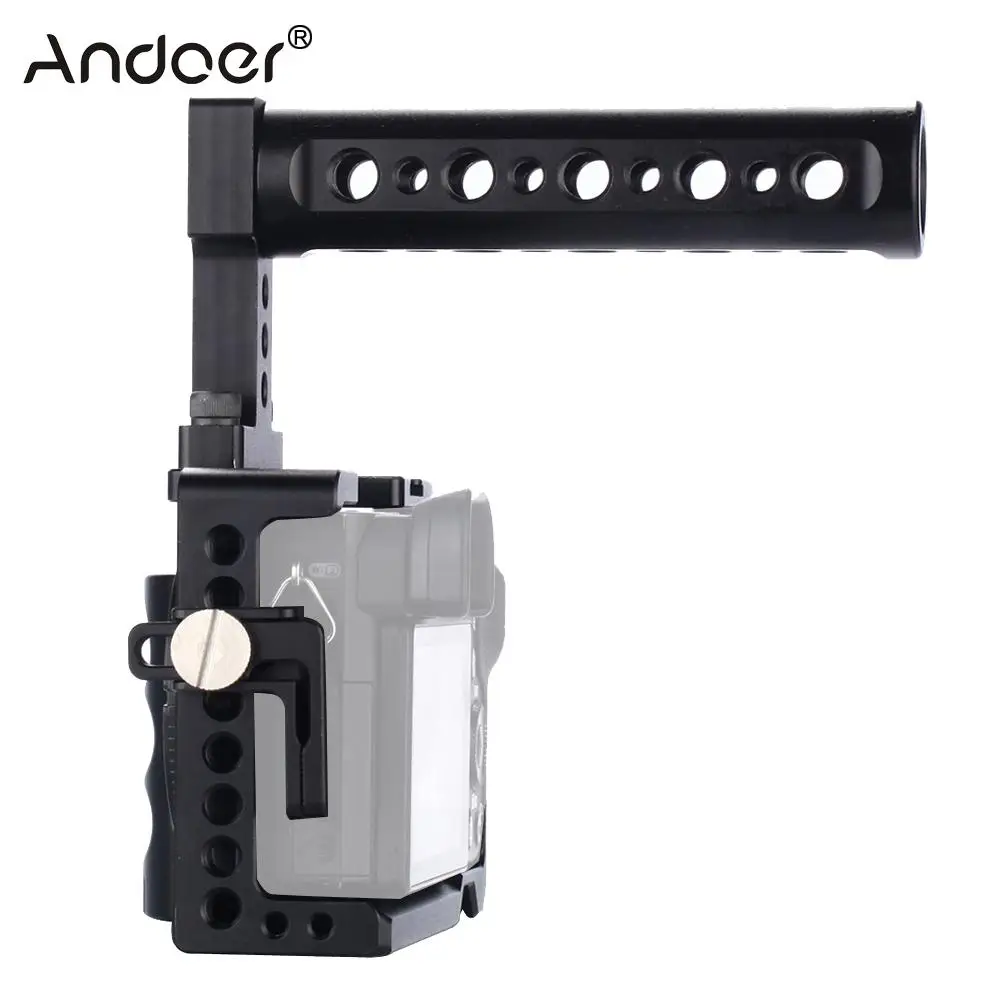 Andoer Защитная клетка для камеры с ручным захватом и верхней ручкой Sony A6000 A6300 A6500 NEX7