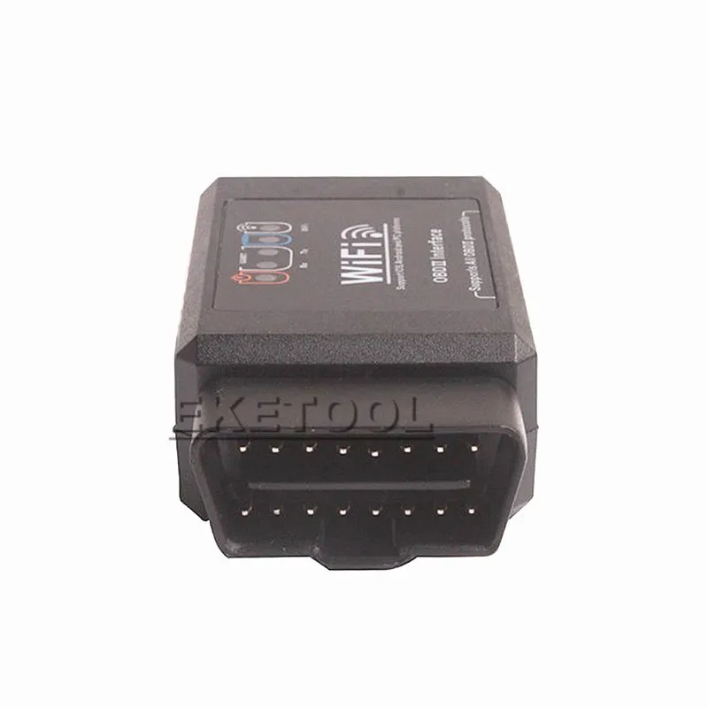 Новейший беспроводной OBD OBDII диагностический инструмент ELM327 wifi OBD2 инструмент работает Android/iOS смартфон ELM 327 горячая распродажа
