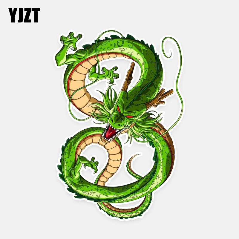 

YJZT 10.3CM*15.5CM Personalized Animal Dragon PVC Car Sticker Decal Car Styling 5-1105