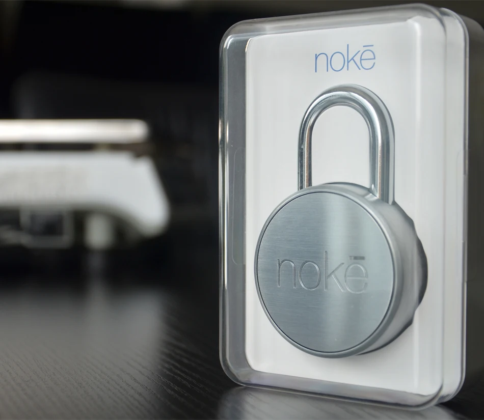 FUZ Noke БЕСКЛЮЧЕВОЙ Bluetooth умный замок без ключа Умный Замок мобильный iOS/Android приложение управление портативный круглый замок
