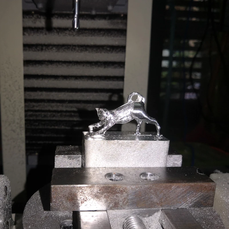 Сталь CNC 5 оси 2.2KW стальная металлическая структура 3040 фрезерный станок для гравировки/резки алюминия, меди, стали