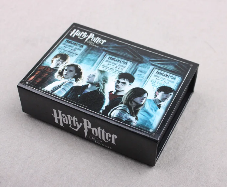 5 шт. (коробка) гарри Поттер брошь комплект Гарри и Хогвартс школы чародейства