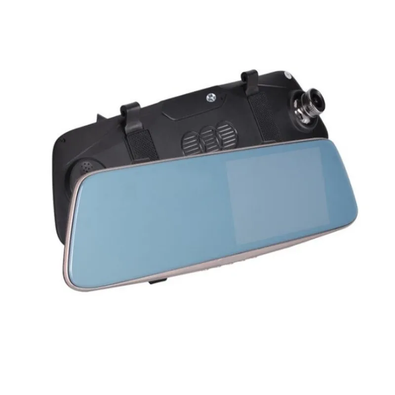 Зеркало видеорегистратор JanDeNing 5 дюймов 2 D ночное видение|dual lens|car cameracar camera mirror |
