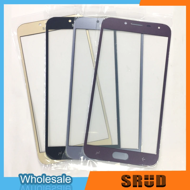 10 шт. идеальный ЖК-дисплей передняя внешняя линза для samsung Galaxy J4 J400 J400DS J400F J400G сенсорный экран Замена стеклянного экрана Ремонт