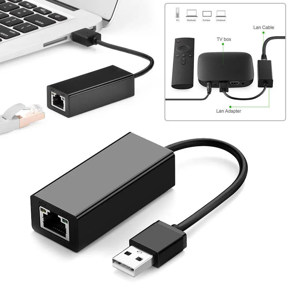 OSTENT USB интернет сеть Ethernet LAN адаптер кабель для Nintendo Switch/Wii U|Запасные части| |