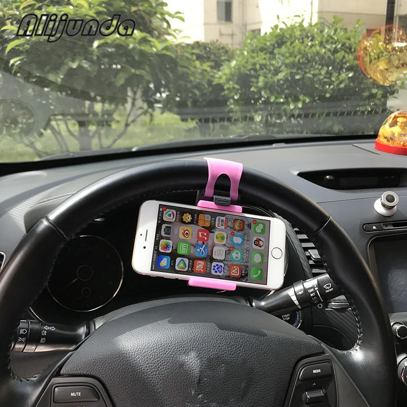 Автомобильный держатель на рулевое колесо кронштейн Резиновая лента для Subaru