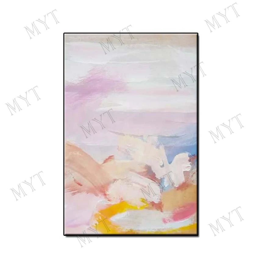Оптовая продажа ручная роспись на холсте абстрактная картина маслом светло