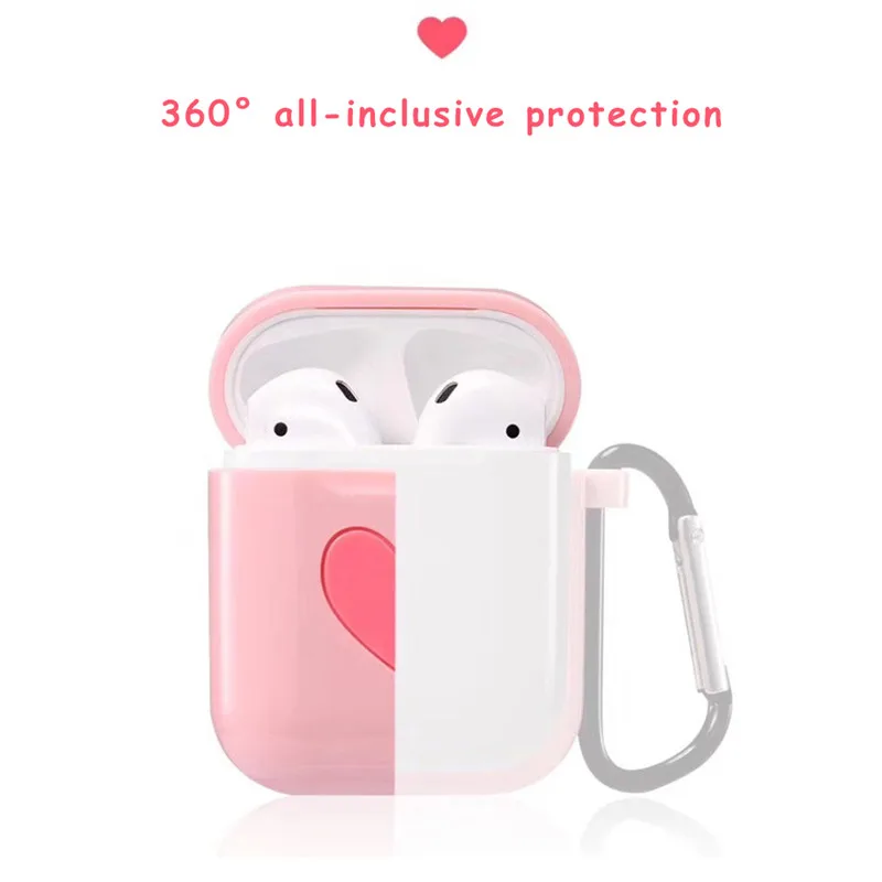 Bluetooth Беспроводной наушники чехол для Apple AirPods ТПУ Силиконовые зарядки Чехлы Airpods