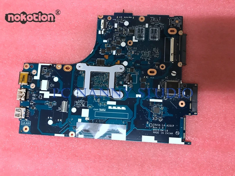 NOKOTION ZAUSA Версия 1 0 для ультрабука lenovo S415 материнская плата ноутбука DDR3 LA