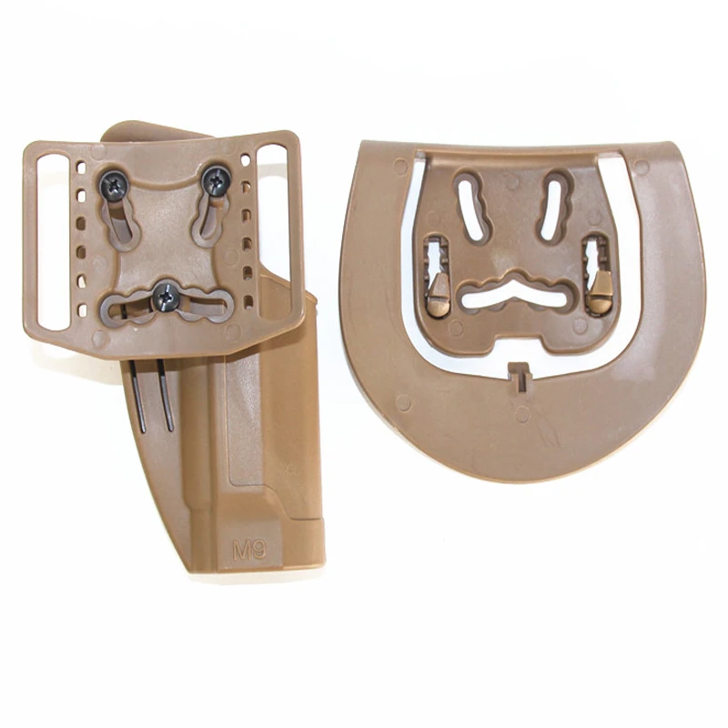 

Tactical Airsoft Hunting Equipment Military Beretta M9 92 96 Pistol Left Hand Holsters With Belt Paddle