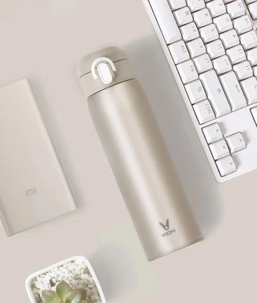 Термос Xiaomi Mijia VIOMI вакуумный термос из нержавеющей стали 24 часа работы |