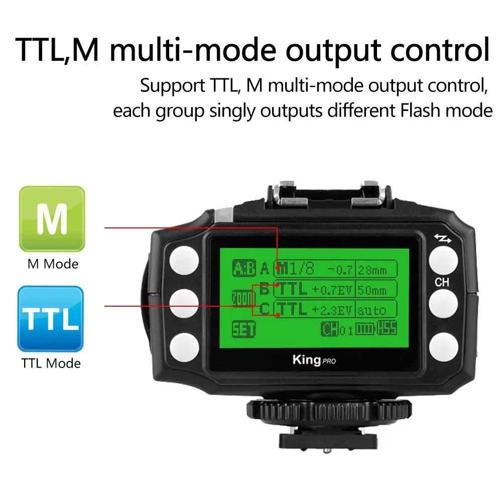 Pixel беспроводной пульт дистанционного управления TTL 1/8000S HSS 2 4G Flash Trigger трансивер