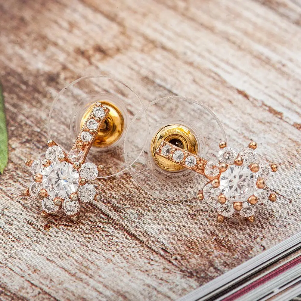 Новая мода Звезда Луна Сердце Клип серьги-гвоздики подарок для женщин и девушек