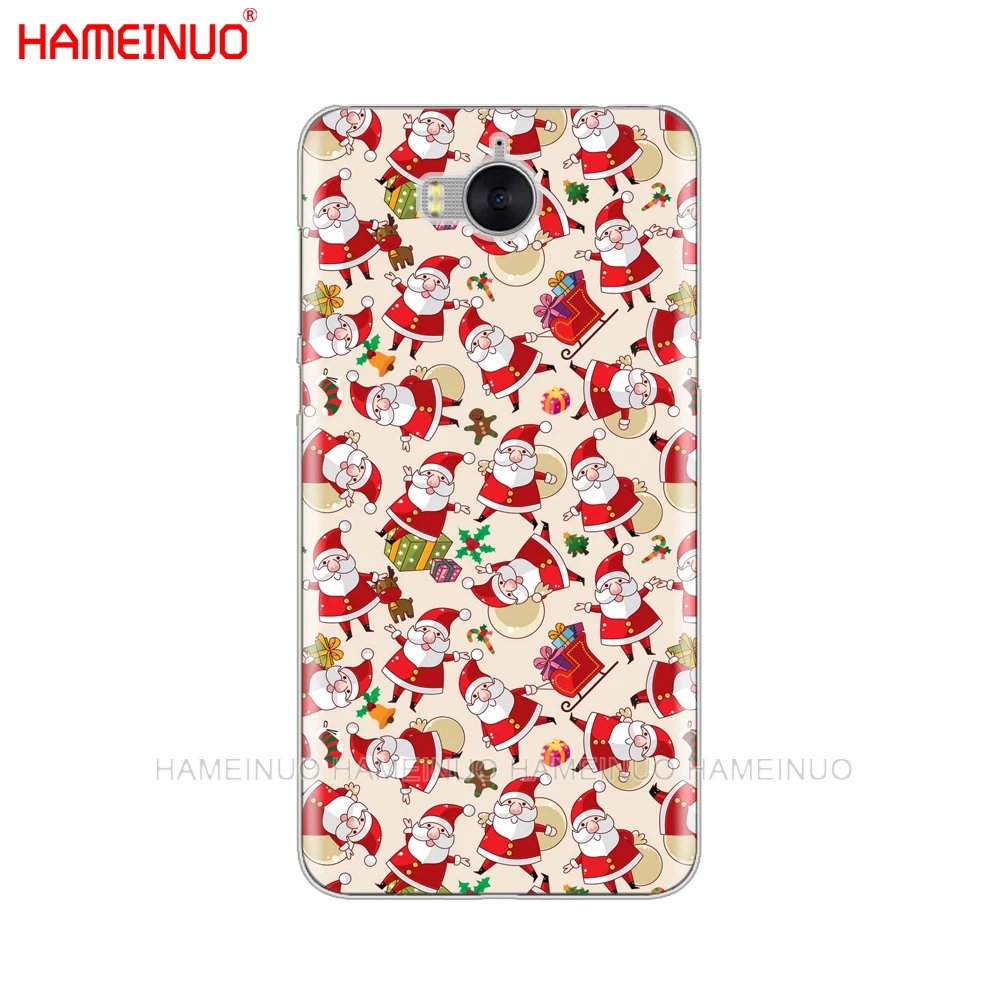 Hameinuo Рождеством Санта Клаус олень сотовый телефон чехол для Huawei Honor 3C 4x 4C 5C 5X6 7 Y3 Y6 Y5 2 II Y560 - Цвет: 43194