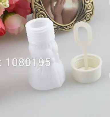 10pcs white bride 10 шт./партия пустые Пузырьковые мыльные бутылки Свадебные украшения Mariage Boda детская игрушка производитель пузырей детские игрушки на открытом воздухе - Цвет: 10pcs white bride