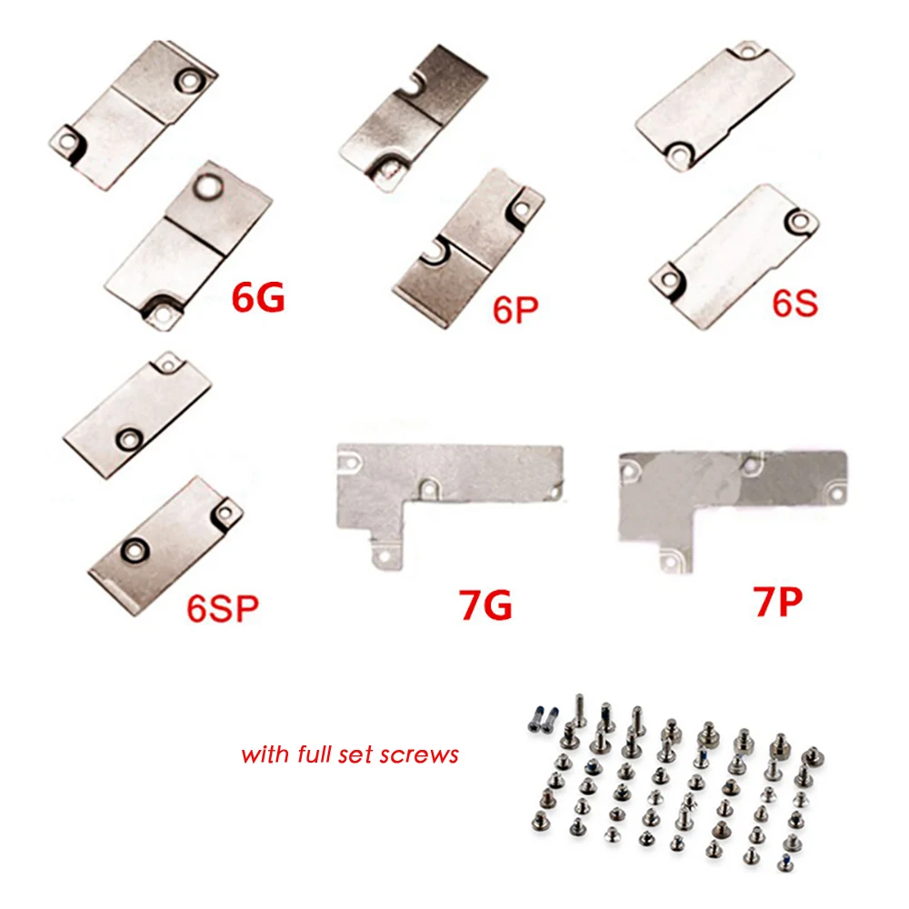 2 шт./компл. зажим для аккумулятора металлический кронштейн Разъем Держатель iPhone 6