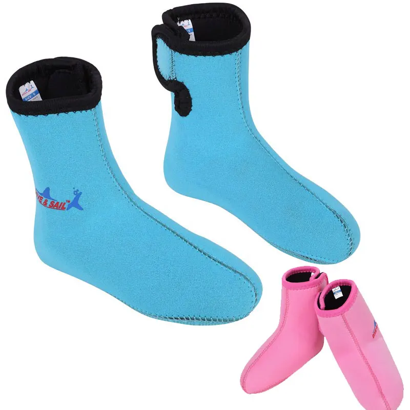 

Wetsuits 2015 NEW Premium Neoprene 3mm Swim Socks Water Sock Boots Shoes Black and Pink Size 33 to 45
