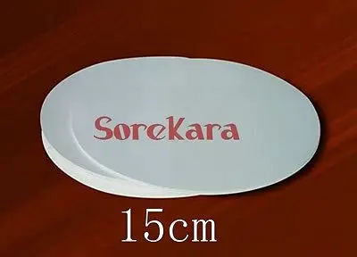 100 шт количественная фильтровальная бумага 15 см средняя скорость лабораторная