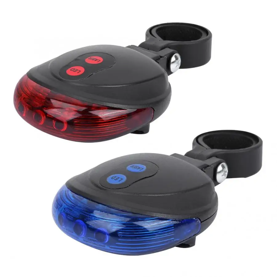 Задний фонарь для велосипеда портативный водонепроницаемый светодиодный задний