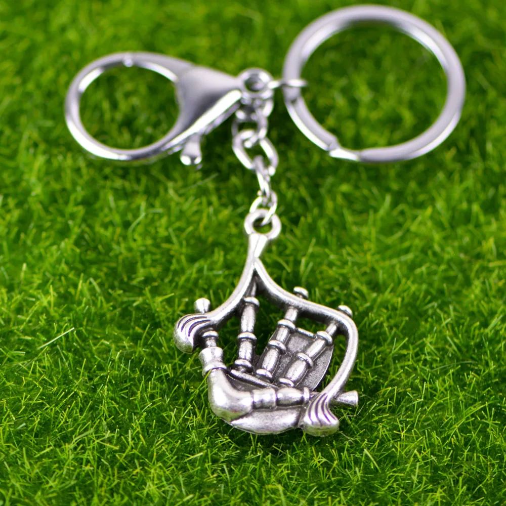 Шотландский брелок для ключей мужской текстурированный шотландский рюкзак