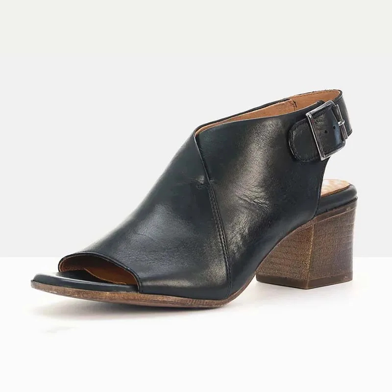 Женские туфли-лодочки слинбэки сезон лето-весна-осень туфли на высоком каблуке с