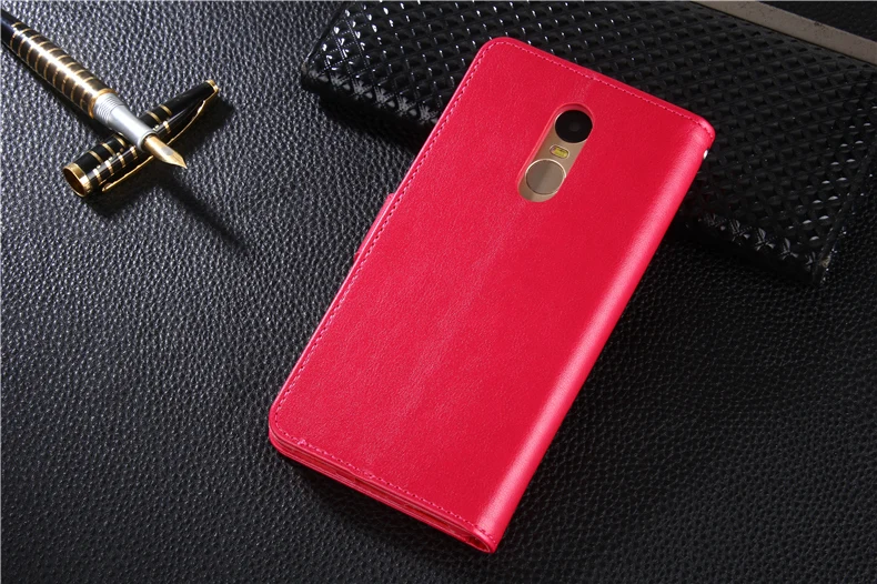 Чехол-бумажник для Xiaomi Redmi Note 4 китайской версии, откидная крышка из искусственной кожи, чехол-подставка для телефона s для Redmi Note 4 Pro 5,5''