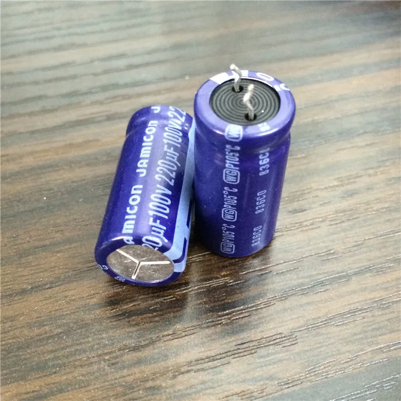 5pcs 220uF 100V JAMICON WG Series 12.5x26mm Low ESR Long Life 100V220uF Aluminum Electrolytic Capacitor | Электронные компоненты