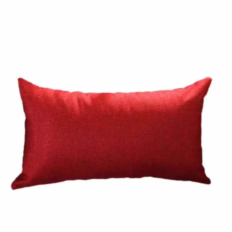 H Наволочка на День святого Валентина, наволочка Housse coussin, прямоугольные Льняные декоративные подушки для дивана, cojin 30x50, наволочки для домашнего декора - Цвет: H