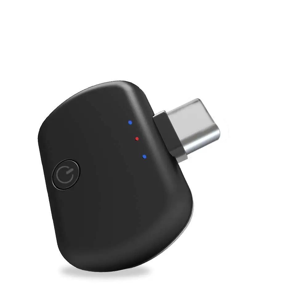 VIKEFON mini type C/USB Bluetooth 5,0 передатчик Aptx с низкой задержкой Двухканальный беспроводной аудио адаптер для nintendo Switch PS4 PC