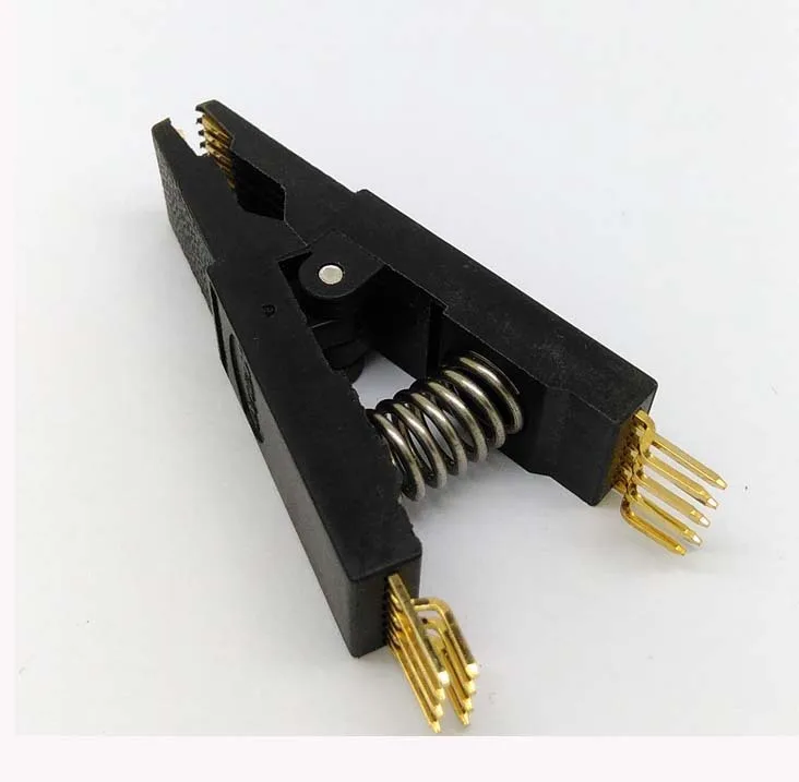 

2PCS / Lot BIOS SOP8 + SOP16 Original Bent Test Clip Pin Pitch 1.27mm SOIC Universal Body Programming Clip Adapter