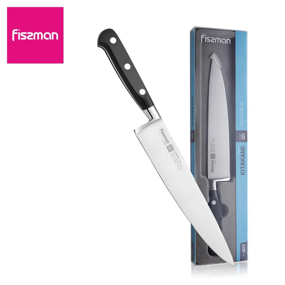 

Поварской нож FISSMAN, немецкие Высокопроизводительные Стальные Кухонные ножи серии KITAKAMI
