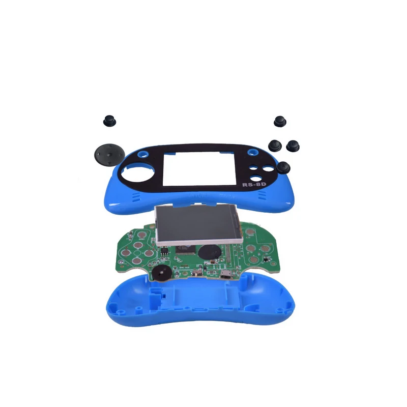 Оригинальная игровая консоль со встроенными 260 играми портативная с цветным