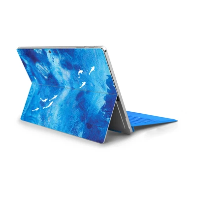 SPS-16(044) Наклейки для ноутбука microsoft Surface Pro 6 Pro 5 Pro 4 геометрический блокнот с рисунком задняя крышка для Surface Pro 4 ПВХ винил кожа - Цвет: SPS-16(044)