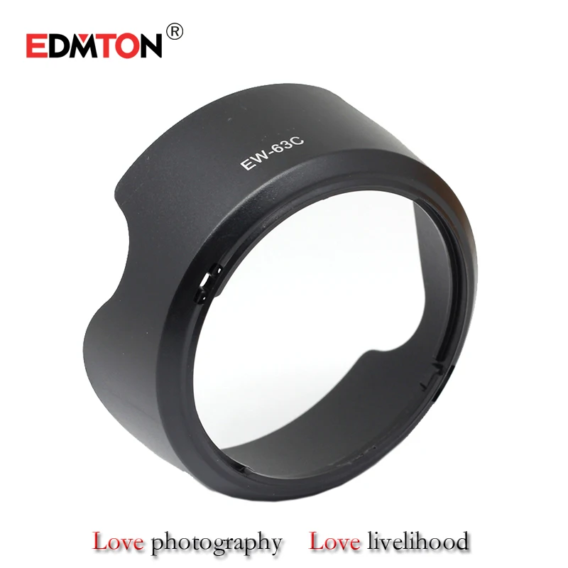 EDMTON бленда объектива EW 63C EW63C для Canon EF S 18 55 мм f/3 5 6 IS STM кожух линзы камеры protetor ew