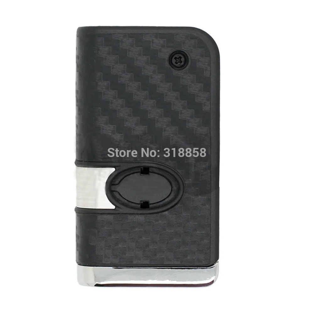 KEYECU запасная Складная откидная оболочка ключа дистанционного управления для TOYOTA