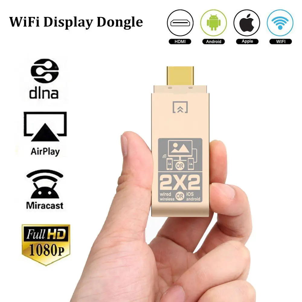 MiraScreen Беспроводной Wi Fi HDMI дисплей Dongle 2 4 ГГц ТВ приставка Miracast Airplay переходник DLNA