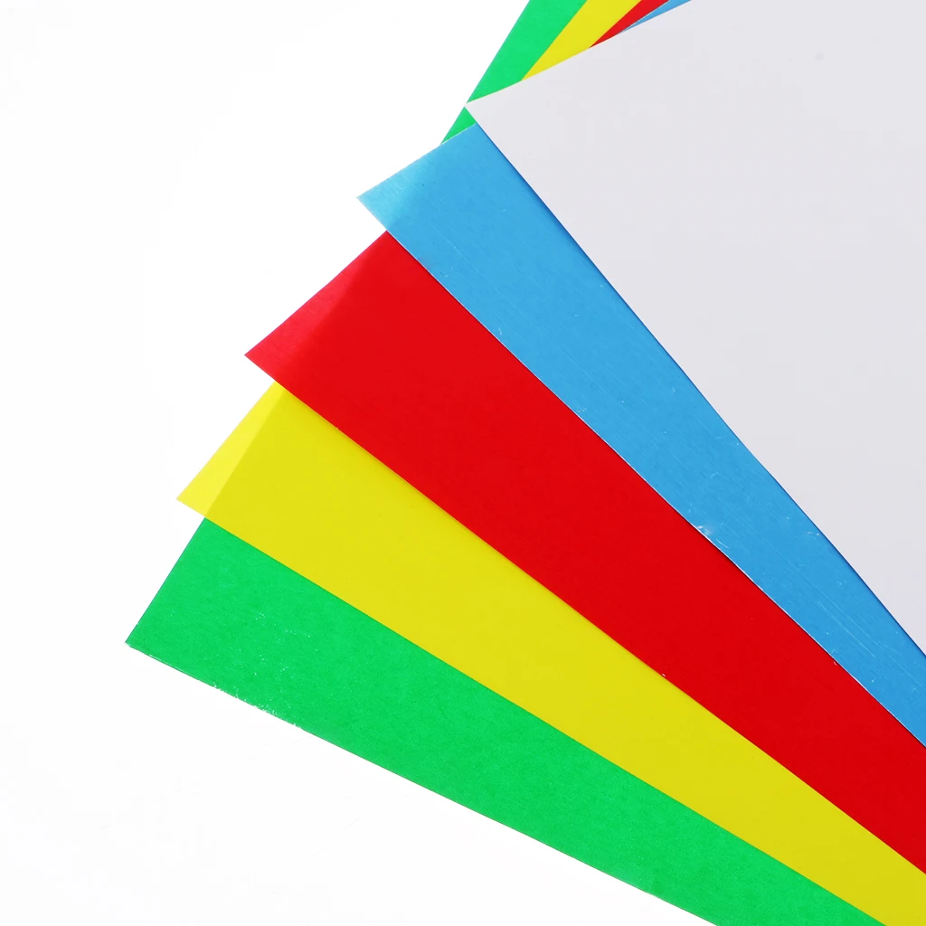 5 шт красочные портной кальки бумажные листы для создания рисунка