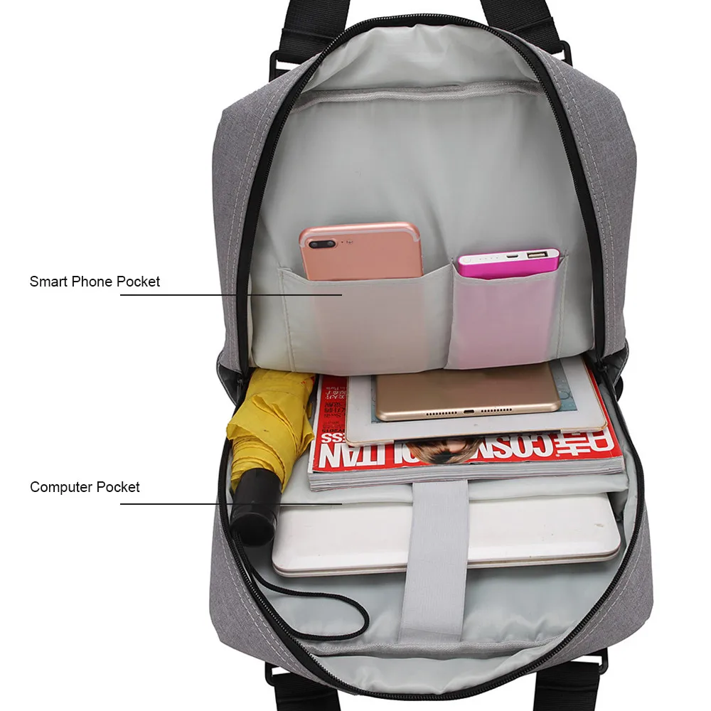 Aelicy высокое качество мужской рюкзак анти-вор Mochila для ноутбука 14-15 дюймов ноутбук