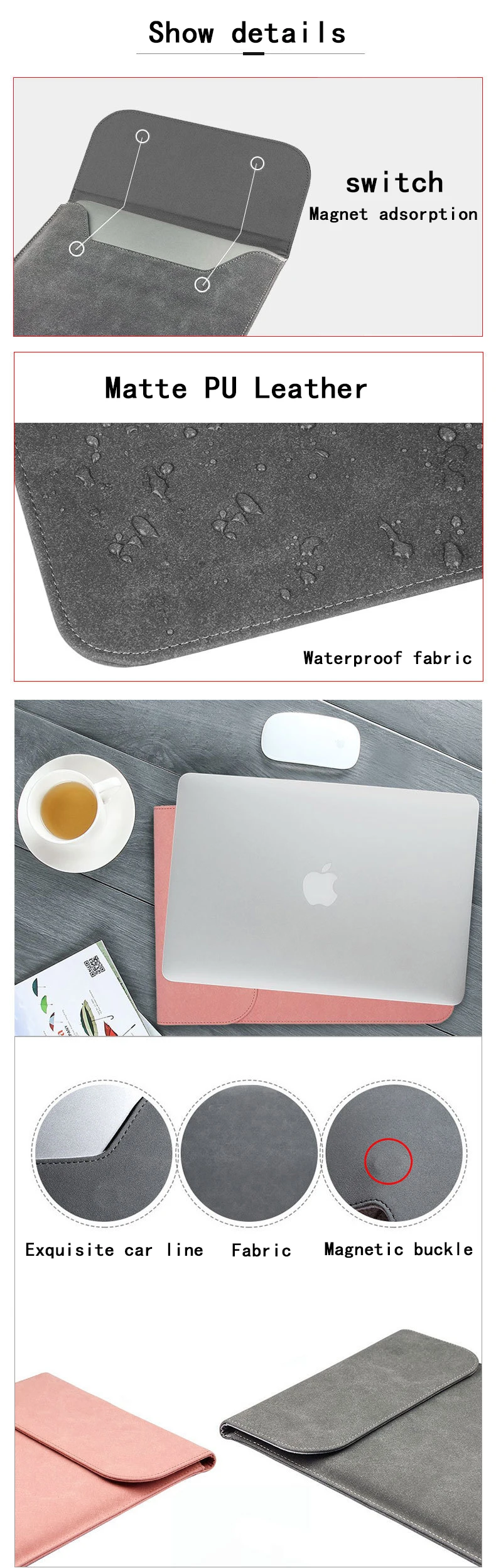 Хит матовая сумка для ноутбука Macbook Air 13 Pro retina 11 12 14 15 чехол для ноутбука Xiaomi Surface 13,3 мужской женский чехол