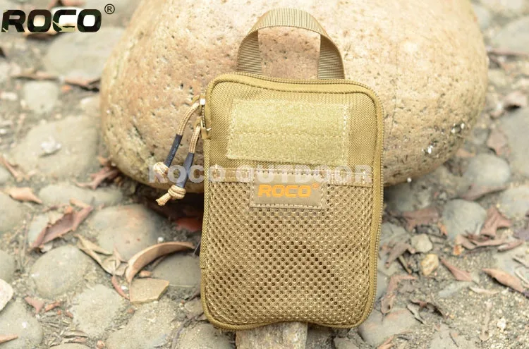 ROCOTACTICAL Cordura нейлоновые тактические сумки портативные MOLLE мини Военный карманный органайзер Военная поясная Сумка черный