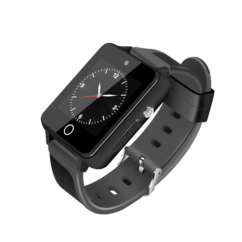 Черный S9 3g сеть gps Смарт часы браслет для мужчин и женщин 1 ГБ 16 ГБ Android SmartWatch, поддерживает Wi-Fi sim-карты Google Store Facebook - Цвет: Черный