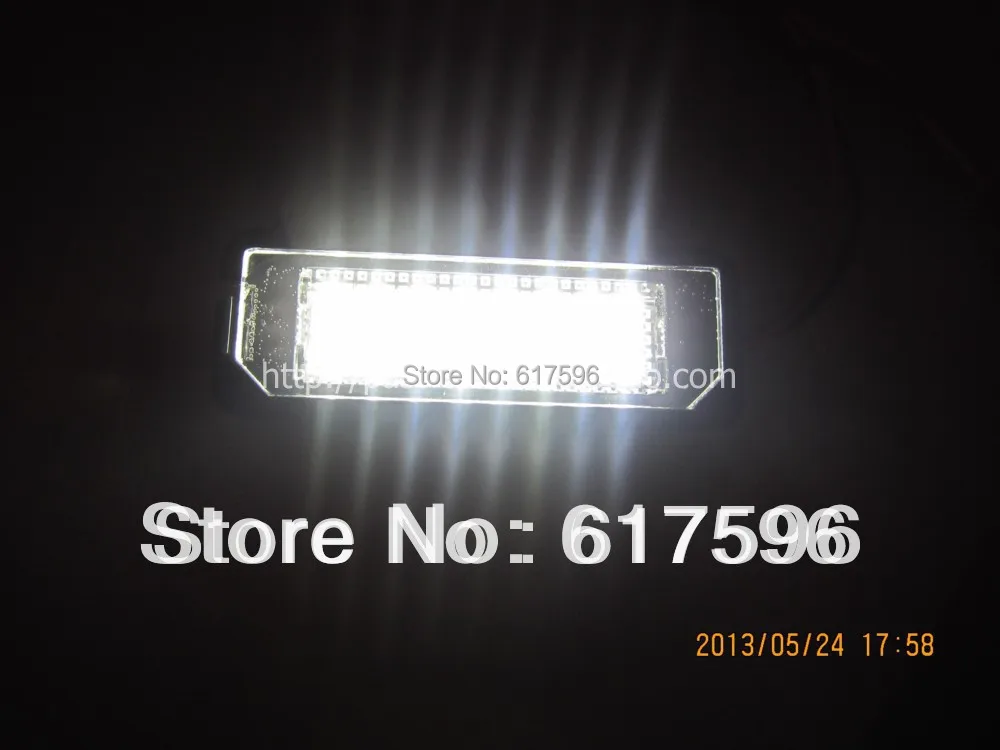 Ошибок 18SMD светодиодный номерной знак светильник для Фольксваген EOS 06~ GOLF 4/5/6/7 LUPO 99~ 06 Passat CC 09