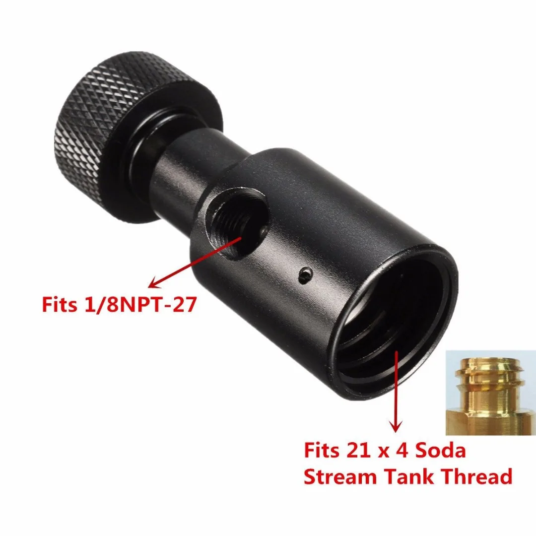 Завод по производству металлических аквариум CO2 вкл/выкл адаптер для заполнения