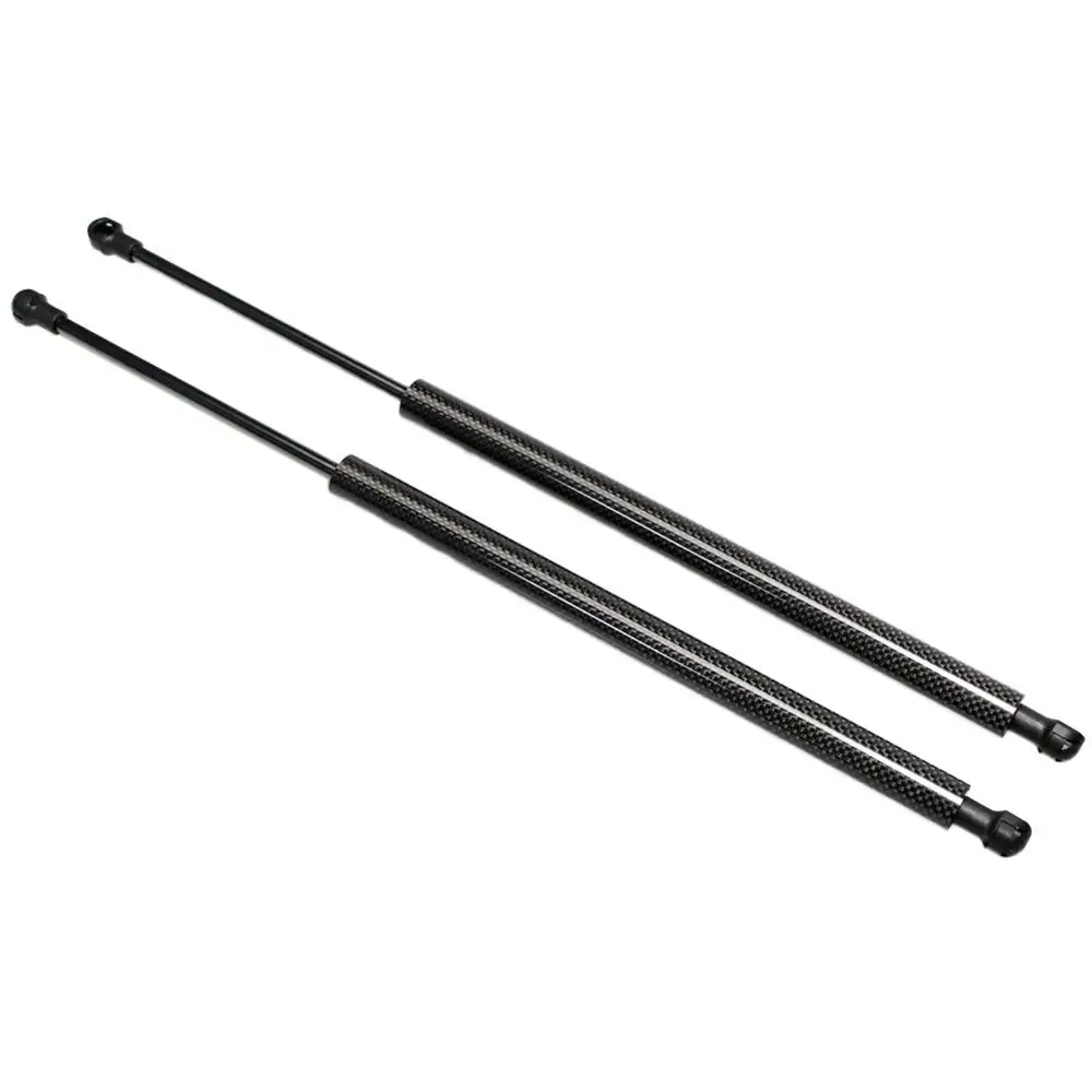 Black Carbon Fiber Углеродное волокно для NISSAN QASHQAI+ 2(J10, JJ10) 2007-2012 1 пара авто багажника загрузки газовые стойки пружинный подъемник поддерживает 515 мм - Цвет: Black Carbon Fiber