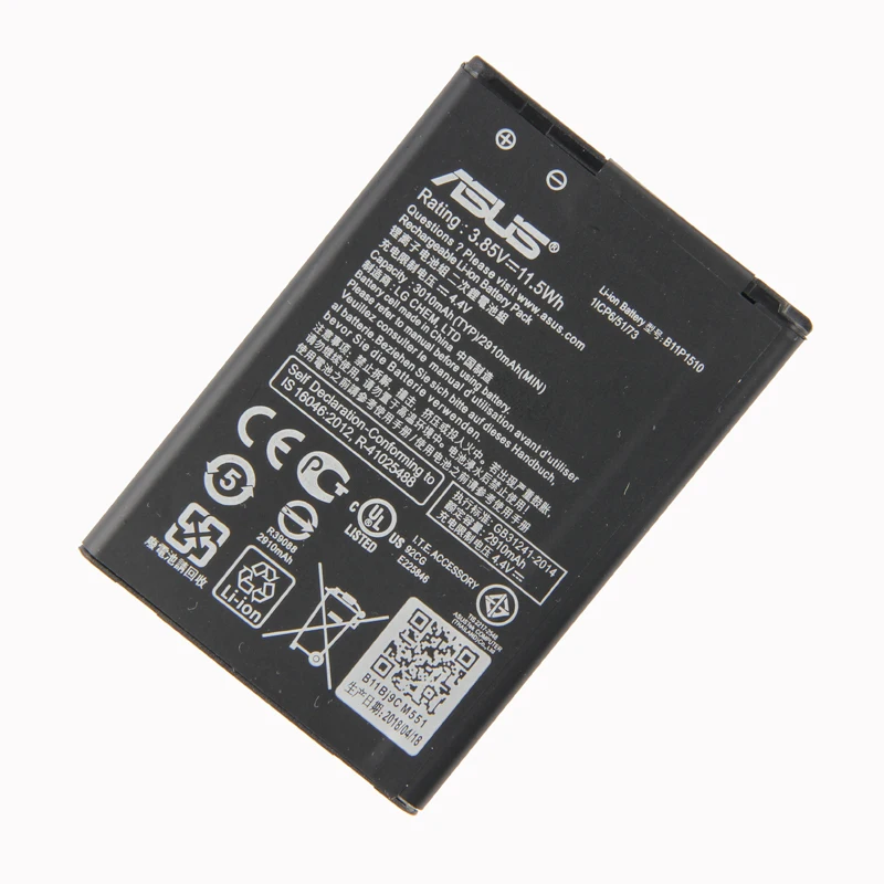 Оригинальный аккумулятор ASUS B11P1510 для ZenFone Go TV ZB551KL X013DB 3010 мАч новинка