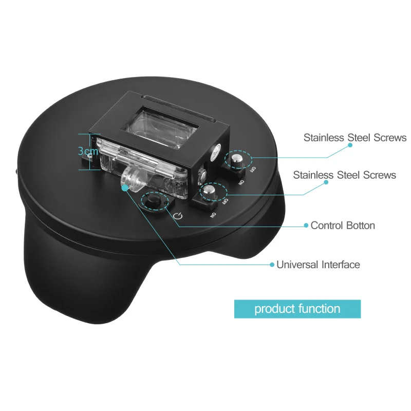 6 дюймов Gopro купол порт Дайвинг для GoPro Hero 3 +/4 S камеры с водонепроницаемый чехол