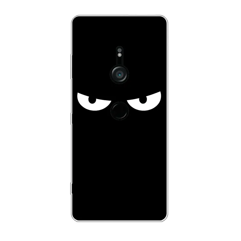 Чехол для sony Xperia Xz3 силиконовый чехол с рисунком мягкая задняя крышка из ТПУ